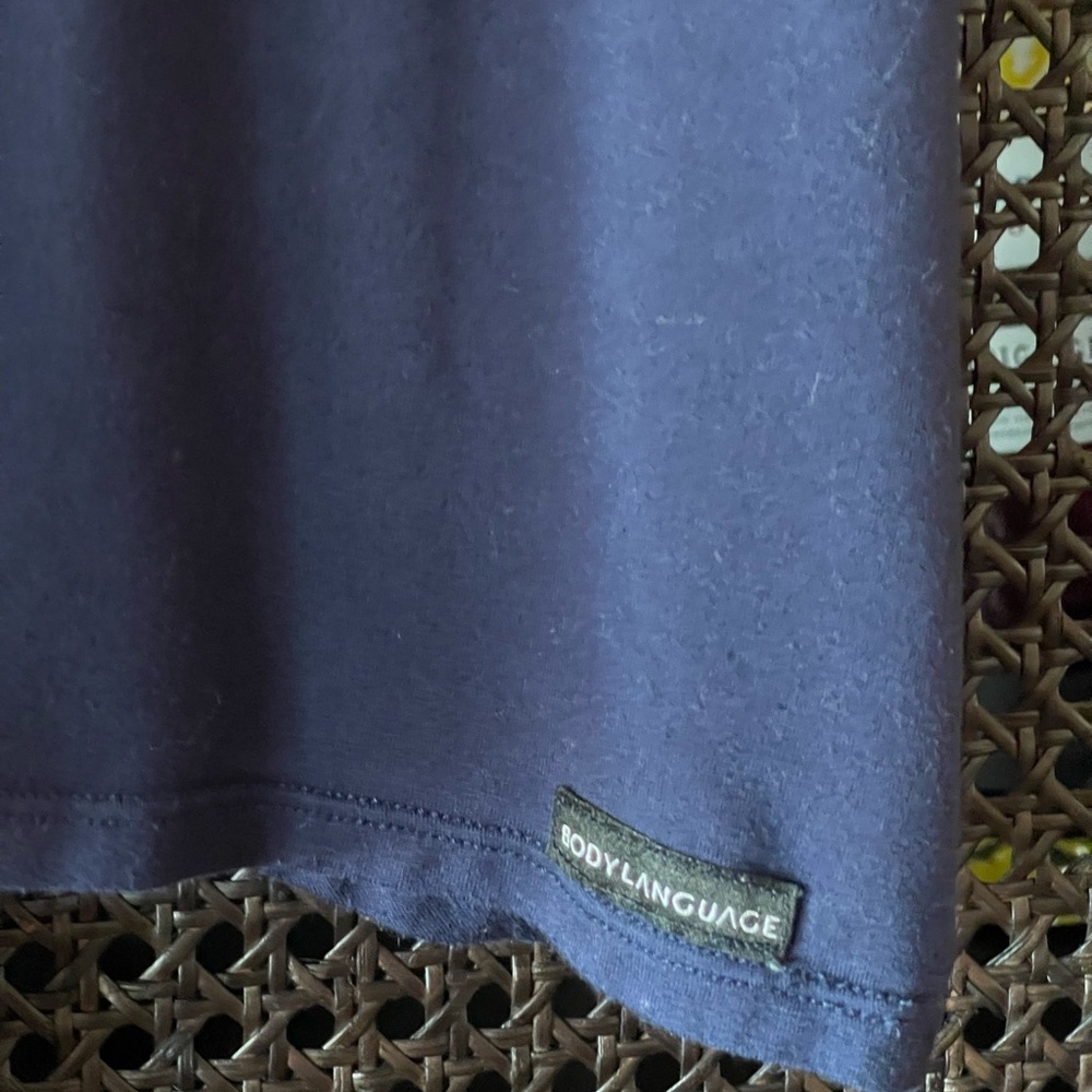 Body Language Wrap Crop Tee - Picture 6 of 8